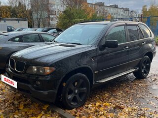 2004 BMW X5 3.0i I (E53) Рестайлинг, чёрный, 520000 рублей, вид 1