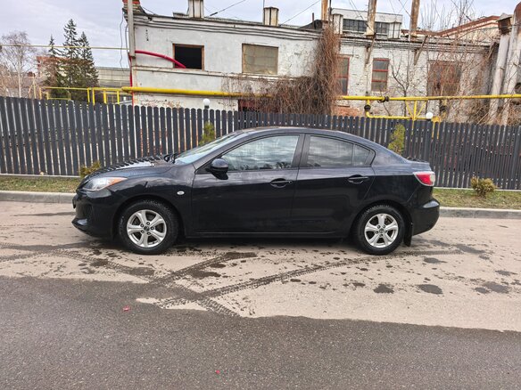 2012 Mazda 3 II (BL) Рестайлинг, чёрный, 1000000 рублей - вид 3