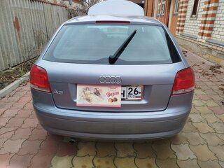 2004 Audi A3 II (8P) Рестайлинг 1, серый, 630000 рублей, вид 5
