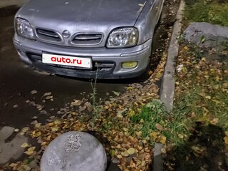 2001 Nissan Micra II (K11), серебристый, 370000 рублей, вид 3