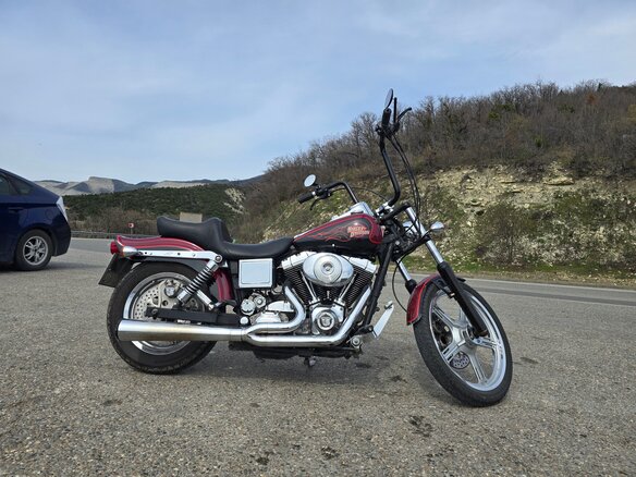 2000 Harley-Davidson Dyna Wide Glide, чёрный, 630000 рублей - вид 12
