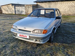 2004 Lada (ВАЗ) 2114, серебристый, 190000 рублей, вид 1