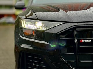 2020 Audi Q8 55 TFSI I (4M), чёрный, 6800000 рублей, вид 1