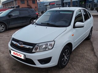 2016 Lada (ВАЗ) Granta I, белый, 650000 рублей, вид 1