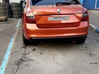 2017 Skoda Rapid I Рестайлинг, оранжевый, 1049000 рублей, вид 3