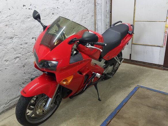 2001 Honda VFR 800, красный, 500000 рублей - вид 7