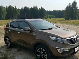 2010 Kia Sportage III, коричневый, 1190000 рублей, вид 2
