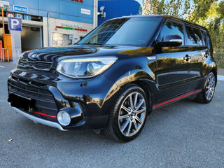 2017 Kia Soul II Рестайлинг, чёрный, 1130000 рублей, вид 1