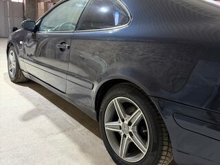 1999 Mercedes-Benz CLK-Класс 200 I (W208) Рестайлинг, синий, 430000 рублей, вид 2