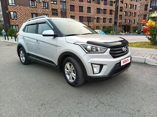 2017 Hyundai Creta I, серебристый, 1700000 рублей, вид 2