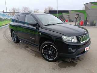2012 Jeep Compass I Рестайлинг, чёрный, 1000000 рублей, вид 1