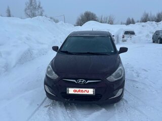 2011 Hyundai Solaris I, фиолетовый, 680000 рублей, вид 1