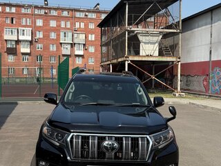 2019 Toyota Land Cruiser Prado 150 Series Рестайлинг 2, чёрный, 4900000 рублей, вид 2