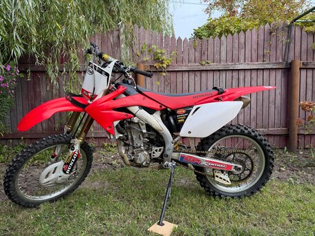 2007 Honda CRF 450R, красный, 330000 рублей, вид 1