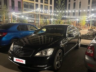 2009 Mercedes-Benz S-Класс 350 V (W221) Рестайлинг, чёрный, 1800000 рублей, вид 1