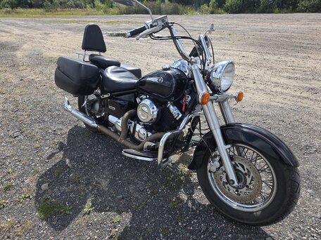 1998 Yamaha XVS400 Drag Star, чёрный, 350000 рублей, вид 1