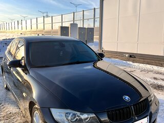 2006 BMW 3 серии 320i V (E90/E91/E92/E93), чёрный, 970000 рублей, вид 3