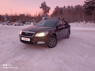 2011 Skoda Octavia II (A5) Рестайлинг, чёрный, 530000 рублей, вид 1
