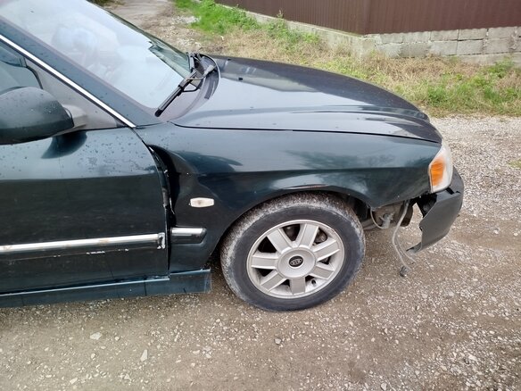 2004 Kia Magentis I Рестайлинг, зелёный, 270000 рублей - вид 6