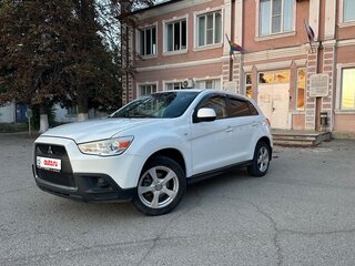 2012 Mitsubishi ASX I, белый, 970000 рублей, вид 1