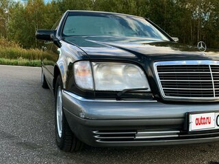 1994 Mercedes-Benz S-Класс 420 5-speed III (W140), чёрный, 3000000 рублей, вид 3