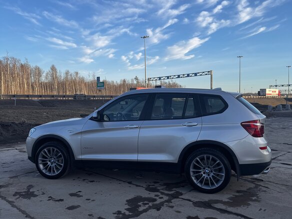 2016 BMW X3 30d xDrive II (F25) Рестайлинг, серебристый, 2700000 рублей - вид 5