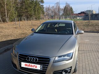 2010 Audi A7 S-tronic I (4G), бежевый, 1690000 рублей, вид 2