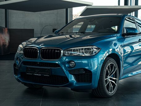 2016 BMW X6 M II (F86), голубой, 4210000 рублей, вид 2