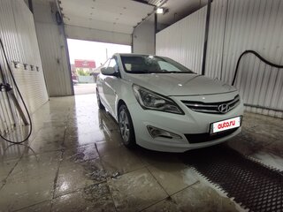 2015 Hyundai Solaris I Рестайлинг, белый, 1080000 рублей, вид 2