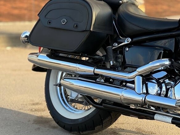 2006 Yamaha XVS650 Drag Star, чёрный, 475000 рублей - вид 7