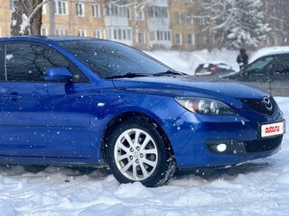 2008 Mazda 3 I (BK) Рестайлинг, синий, 600000 рублей, вид 3