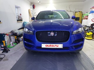 2019 Jaguar F-Pace I, синий, 3800000 рублей, вид 1