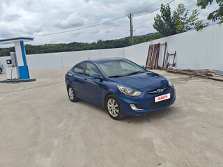 2012 Hyundai Solaris I, синий, 780000 рублей, вид 2