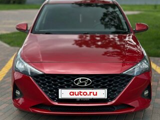 2020 Hyundai Solaris II Рестайлинг, красный, 1050000 рублей, вид 3