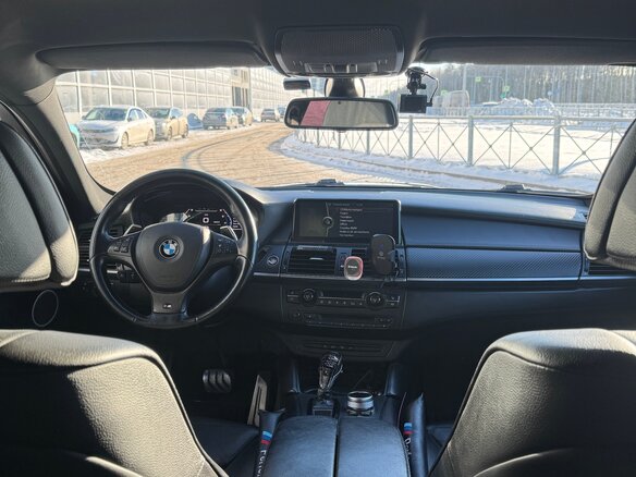 2012 BMW X6 30d I (E71) Рестайлинг, синий, 2449000 рублей - вид 14