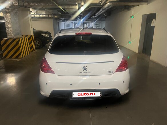 2012 Peugeot 308 I Рестайлинг, белый, 425000 рублей - вид 7
