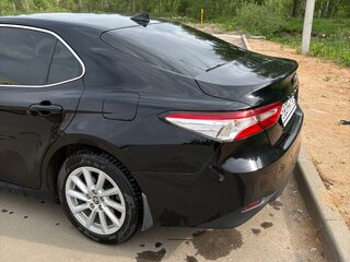 2021 Toyota Camry VIII (XV70) Рестайлинг, чёрный, 2300000 рублей, вид 4