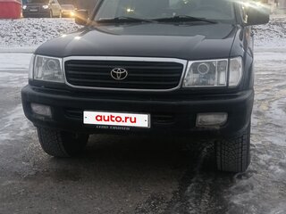 2001 Toyota Land Cruiser 100 Series, чёрный, 1700000 рублей, вид 4