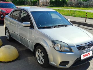 2010 Kia Rio II Рестайлинг, серебристый, 500000 рублей, вид 2