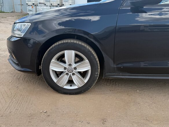 2015 Volkswagen Jetta VI Рестайлинг, чёрный - вид 9