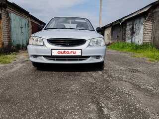 2008 Hyundai Accent ТагАЗ II, серебристый, 435000 рублей, вид 1