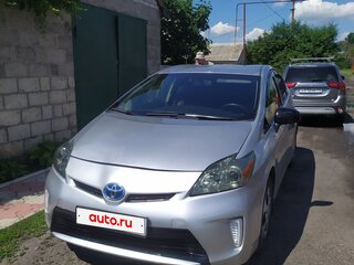 2012 Toyota Prius PHV ZVW35 III Рестайлинг (XW30), серебристый, 1200000 рублей, вид 1