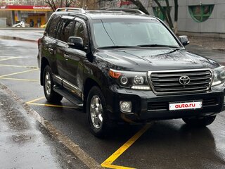 2015 Toyota Land Cruiser 200 Series Рестайлинг 1, чёрный, 4500000 рублей, вид 2