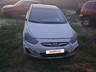 2014 Hyundai Solaris I, белый, 580000 рублей, вид 1