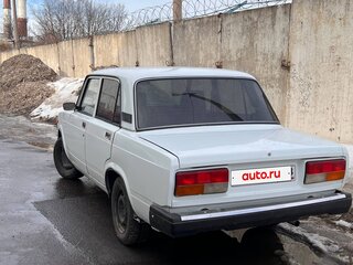 2007 Lada (ВАЗ) 2107, белый, 100000 рублей, вид 4