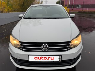 2015 Volkswagen Polo V Рестайлинг, белый, 1200000 рублей, вид 2