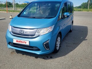 2019 Honda Stepwgn V Рестайлинг, голубой, 1750000 рублей, вид 1