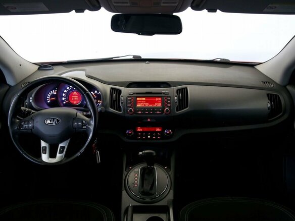 2013 Kia Sportage III, оранжевый - вид 14