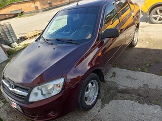 2013 Lada (ВАЗ) Granta I, пурпурный, 559000 рублей, вид 5