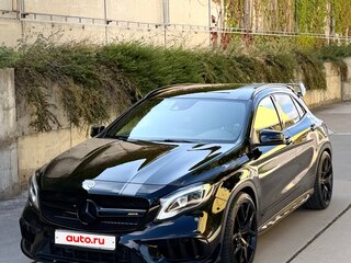 2017 Mercedes-Benz GLA AMG 45 AMG I (X156) Рестайлинг, чёрный, 3550000 рублей, вид 1